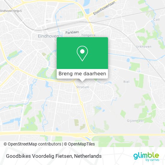 Goodbikes Voordelig Fietsen kaart