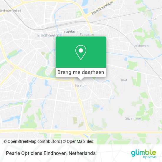 Pearle Opticiens Eindhoven kaart