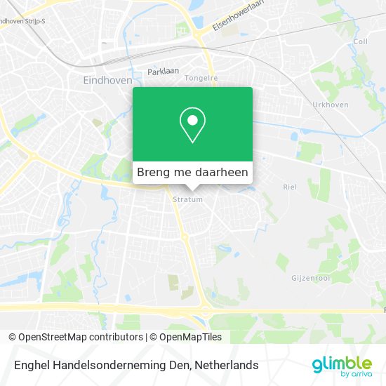 Enghel Handelsonderneming Den kaart