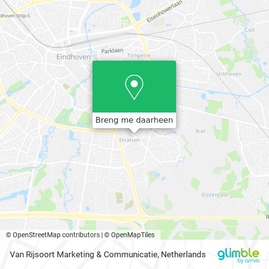 Van Rijsoort Marketing & Communicatie kaart