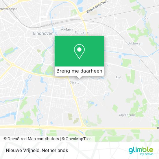 Nieuwe Vrijheid kaart