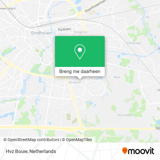 Hvz Bouw kaart