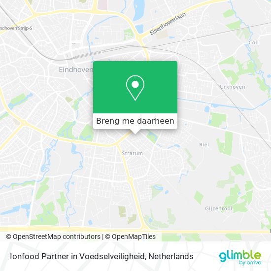 Ionfood Partner in Voedselveiligheid kaart