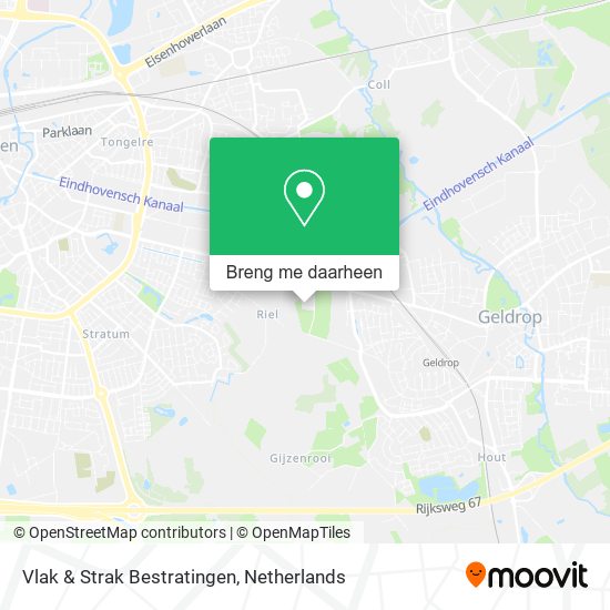 Vlak & Strak Bestratingen kaart