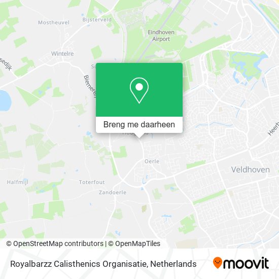 Royalbarzz Calisthenics Organisatie kaart