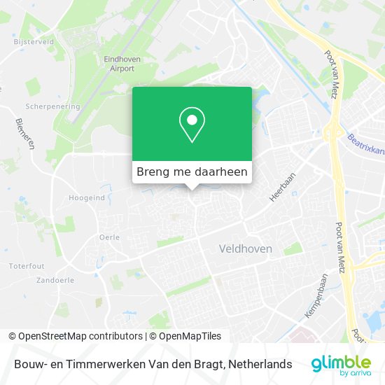 Bouw- en Timmerwerken Van den Bragt kaart