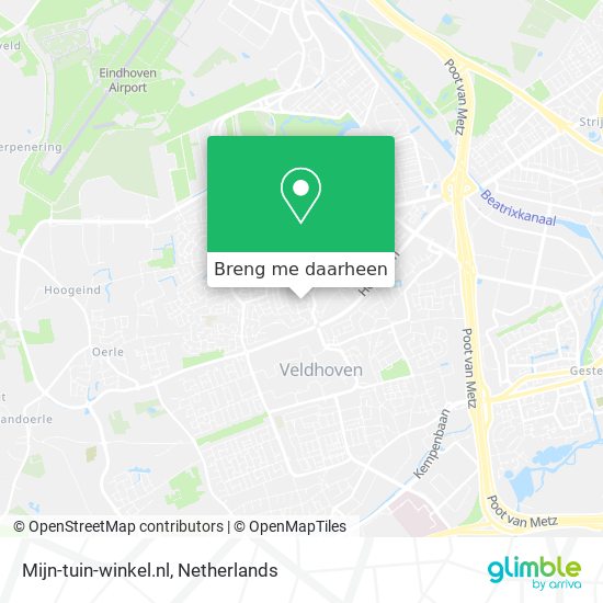 Mijn-tuin-winkel.nl kaart