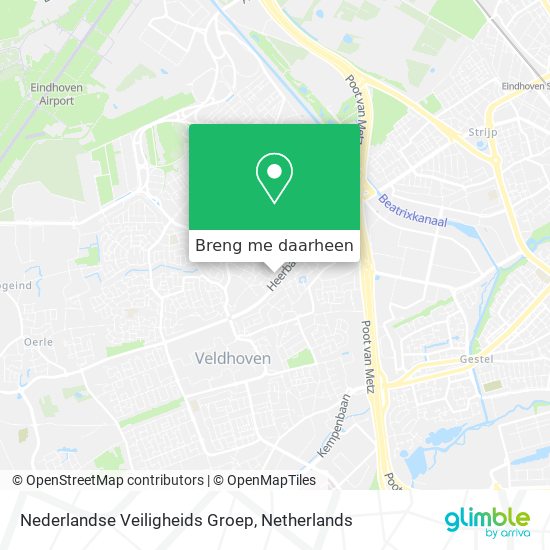 Nederlandse Veiligheids Groep kaart