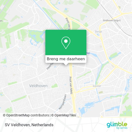 SV Veldhoven kaart