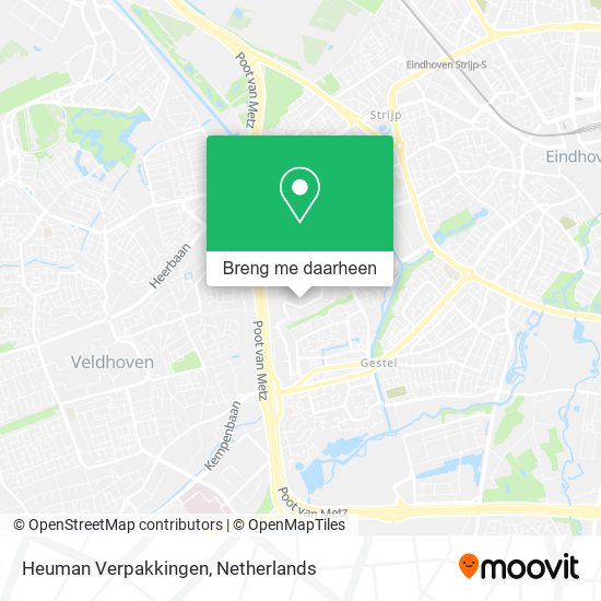 Heuman Verpakkingen kaart