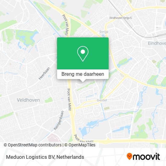 Meduon Logistics BV kaart