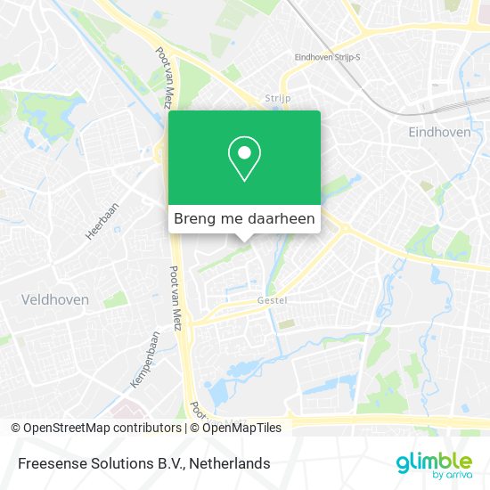 Freesense Solutions B.V. kaart