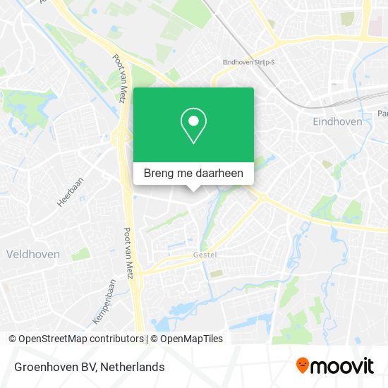 Groenhoven BV kaart