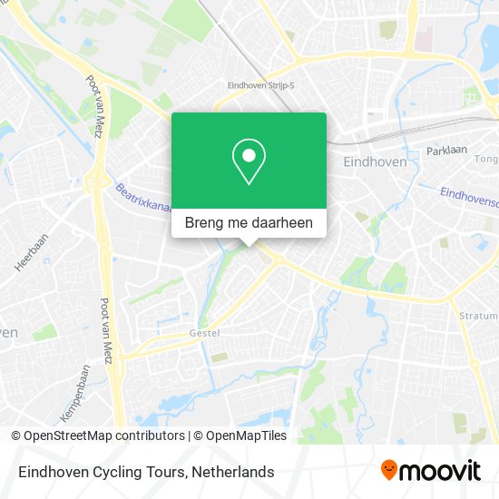 Eindhoven Cycling Tours kaart