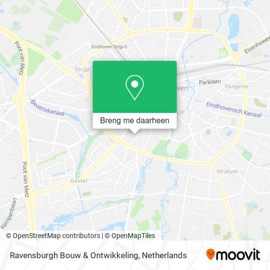 Ravensburgh Bouw & Ontwikkeling kaart