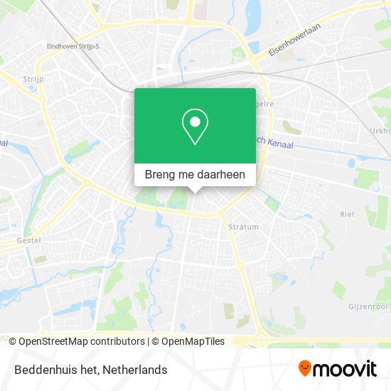 Beddenhuis het kaart