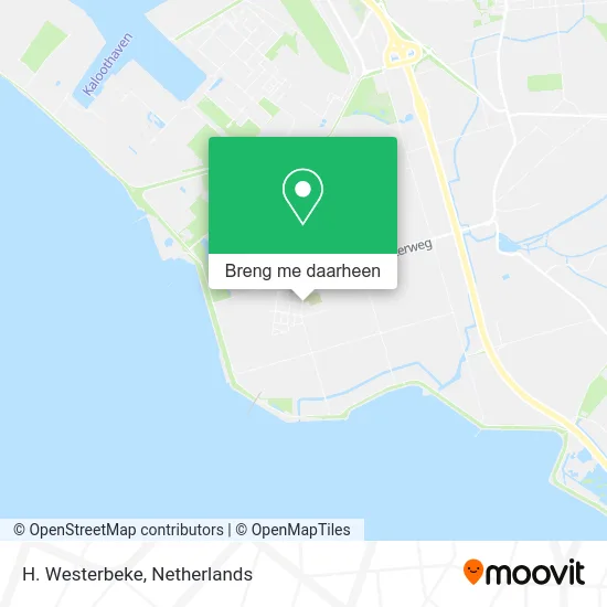 H. Westerbeke kaart