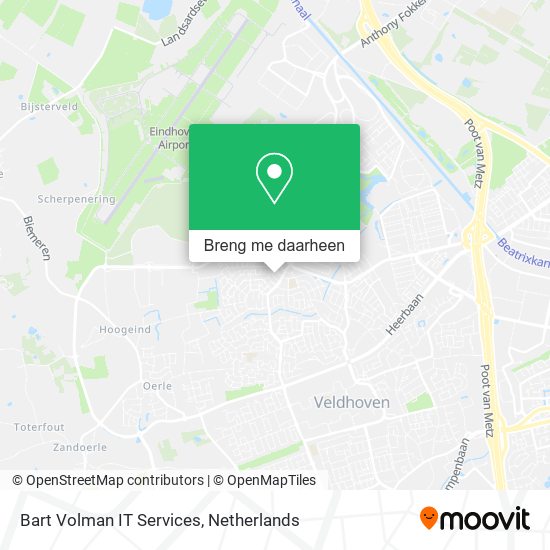 Bart Volman IT Services kaart