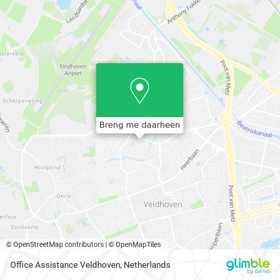 Office Assistance Veldhoven kaart