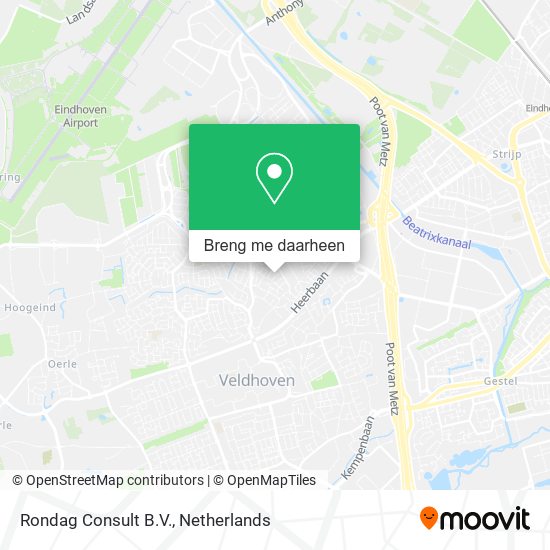 Rondag Consult B.V. kaart