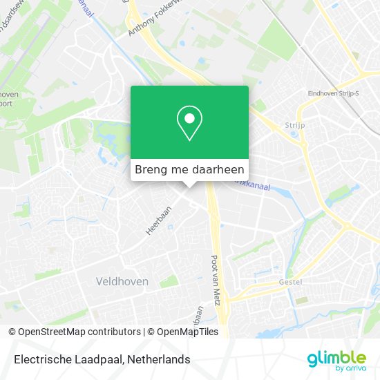 Electrische Laadpaal kaart