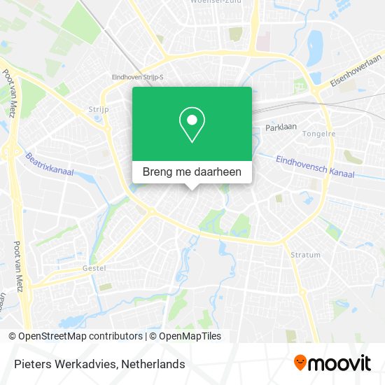 Pieters Werkadvies kaart
