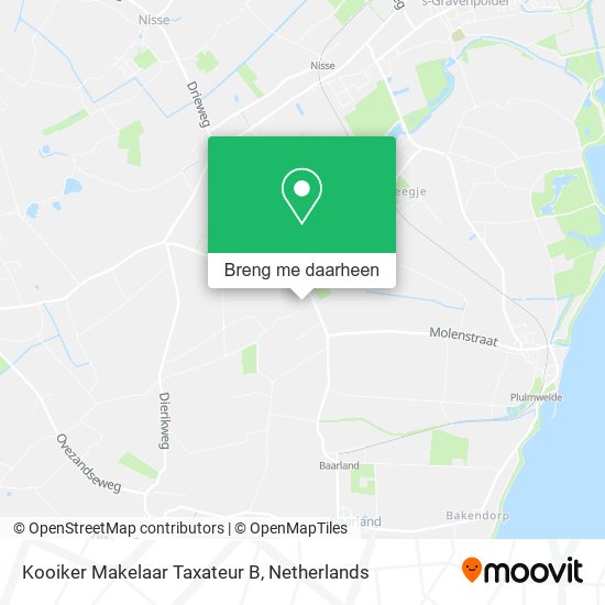 Kooiker Makelaar Taxateur B kaart