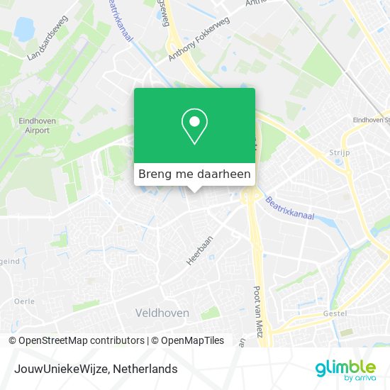 JouwUniekeWijze kaart