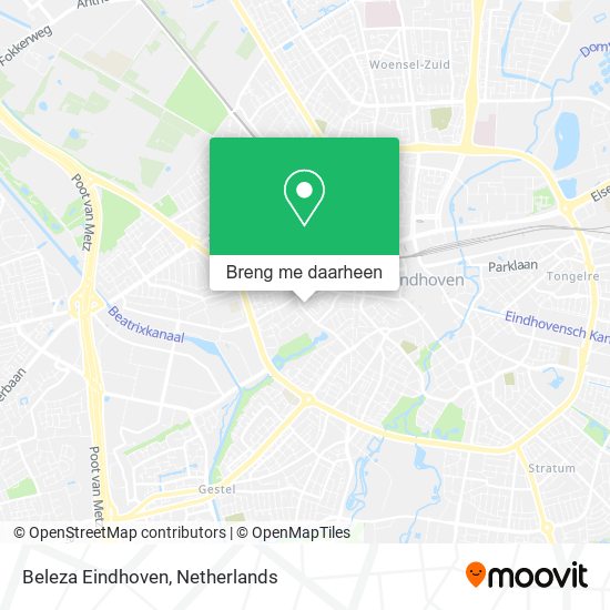 Beleza Eindhoven kaart