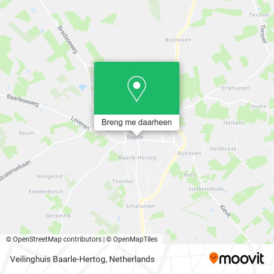 Veilinghuis Baarle-Hertog kaart