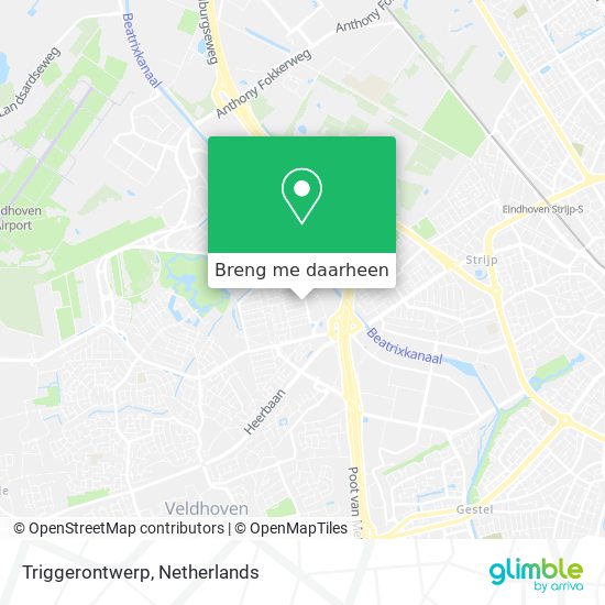 Triggerontwerp kaart