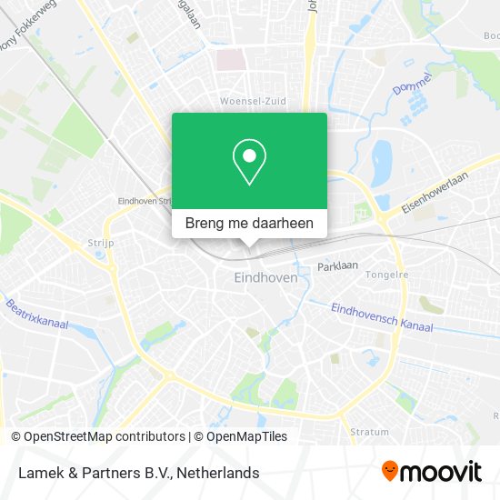 Lamek & Partners B.V. kaart