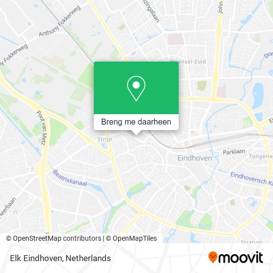 Elk Eindhoven kaart