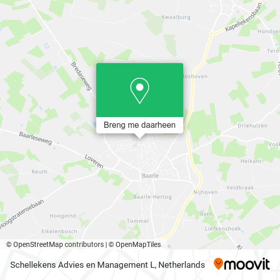 Schellekens Advies en Management L kaart