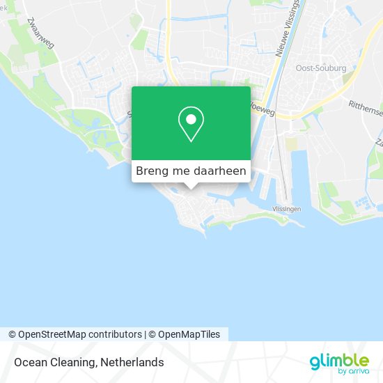 Ocean Cleaning kaart