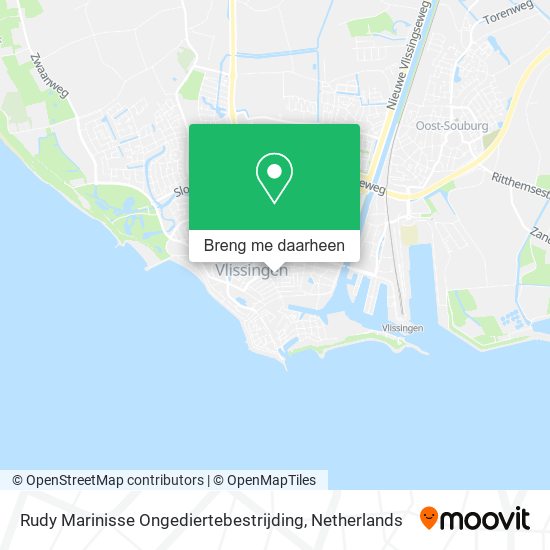Rudy Marinisse Ongediertebestrijding kaart