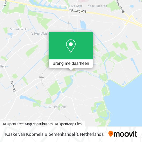 Kaske van Kopmels Bloemenhandel 't kaart