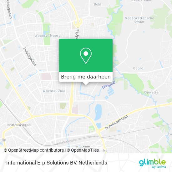 International Erp Solutions BV kaart