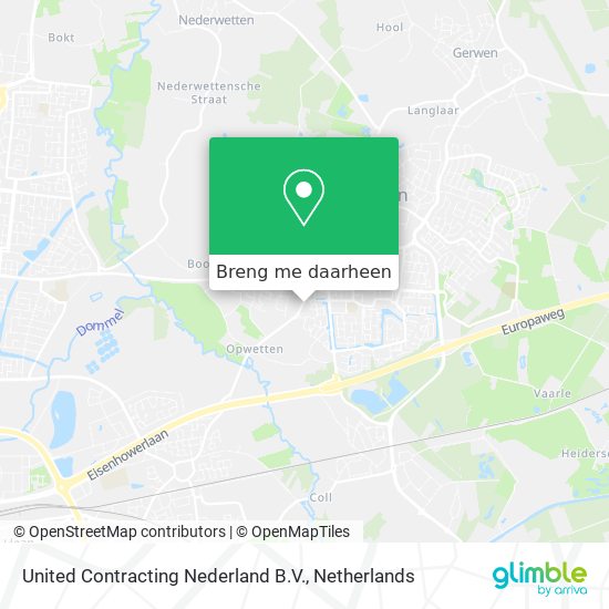 United Contracting Nederland B.V. kaart