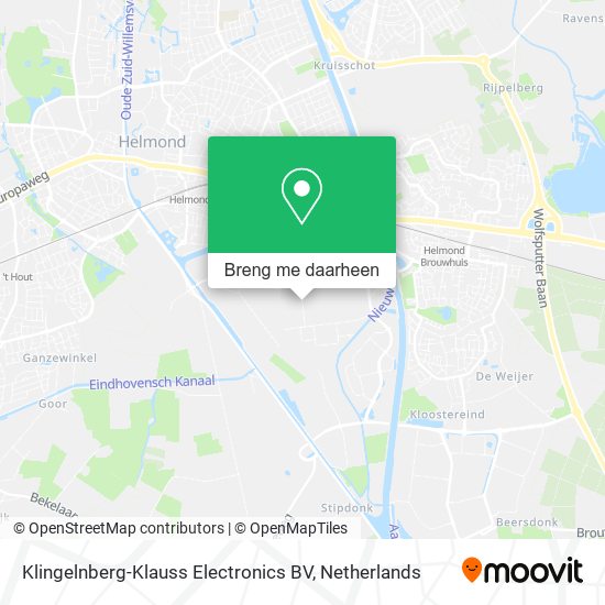 Klingelnberg-Klauss Electronics BV kaart