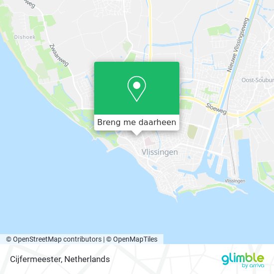 Cijfermeester kaart