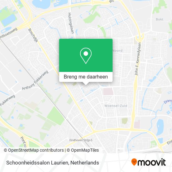 Schoonheidssalon Laurien kaart