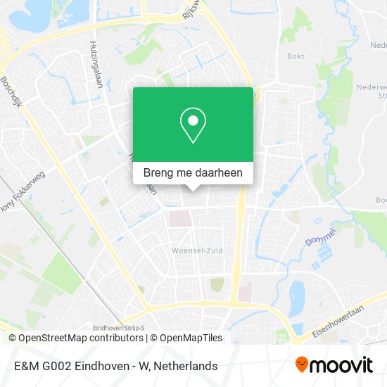 E&M G002 Eindhoven - W kaart