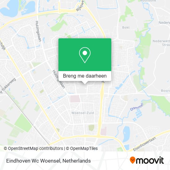 Eindhoven Wc Woensel kaart
