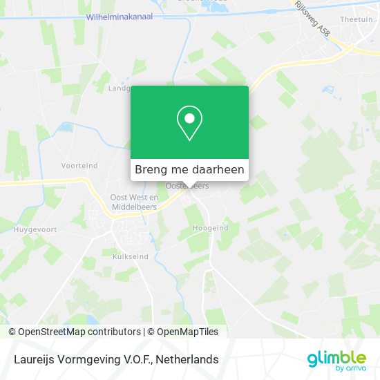 Laureijs Vormgeving V.O.F. kaart