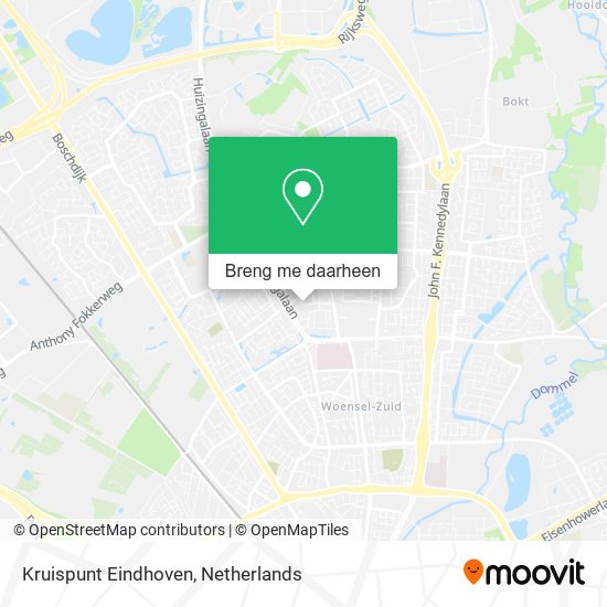 Kruispunt Eindhoven kaart