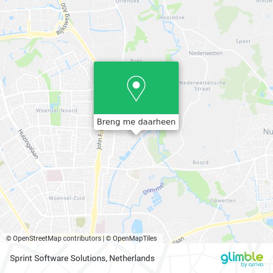 Sprint Software Solutions kaart