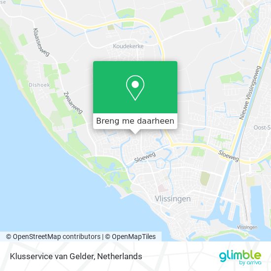 Klusservice van Gelder kaart