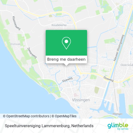 Speeltuinvereniging Lammerenburg kaart