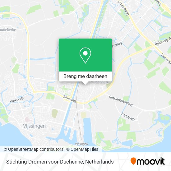 Stichting Dromen voor Duchenne kaart